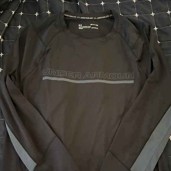 Under Armour Black Men's Jersey Fitted - Picture 2 of 3